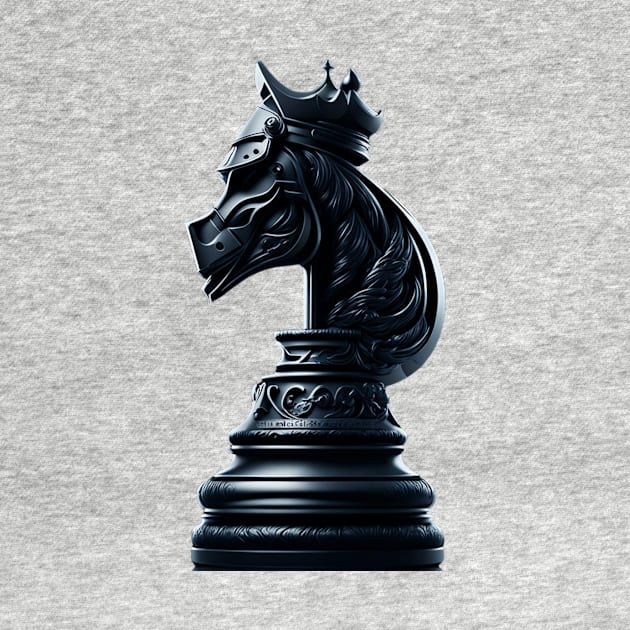 Epic Chess knight piece: cool chess merch by Design Threads